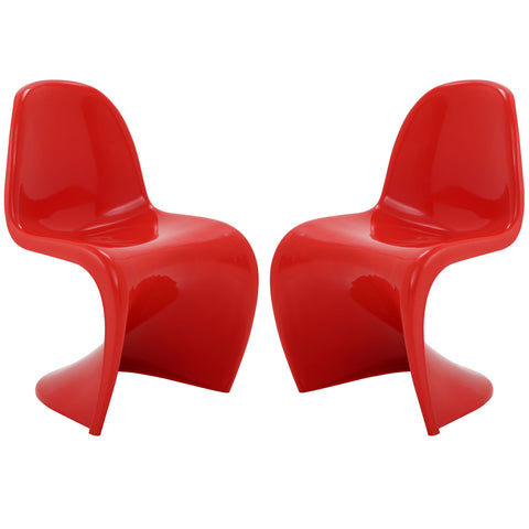 Modway Slither Dining Side Chair Set of 2
