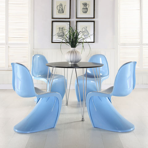 Modway Slither Dining Side Chair Set of 4