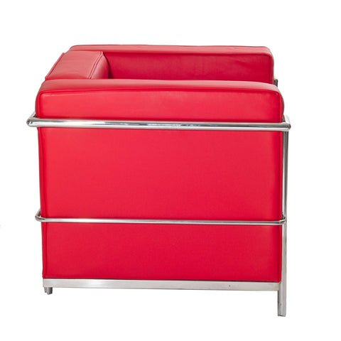Modway Charles Petite Leather Armchair