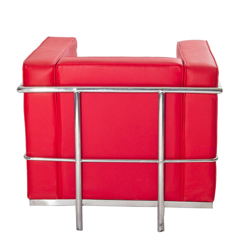 Modway Charles Petite Leather Armchair