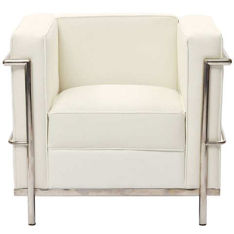 Modway Charles Petite Leather Armchair