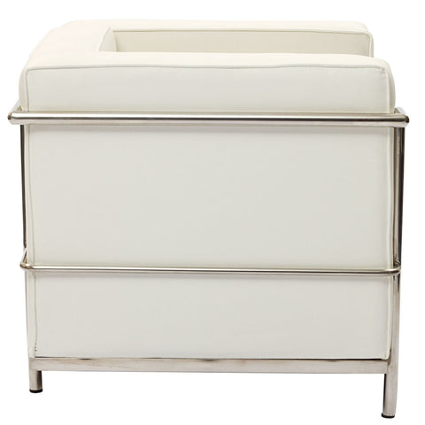 Modway Charles Petite Leather Armchair