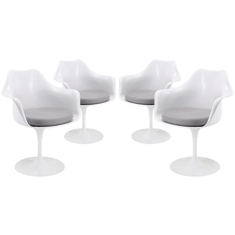 Modway Lippa Dining Armchair Set of 4