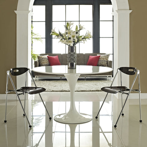 Modway Telescope Folding Chair Set of 2