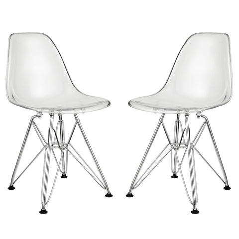 Modway Paris Kids Chair Set of 2