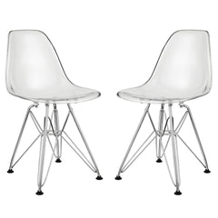 Modway Paris Kids Chair Set of 2