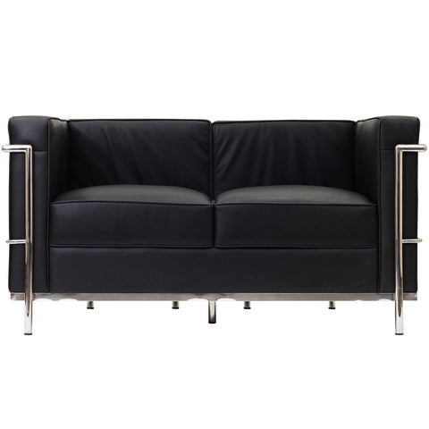 Modway Charles Petite Leather Loveseat
