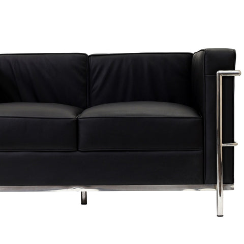 Modway Charles Petite Leather Loveseat