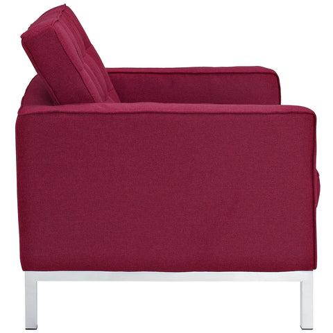 Modway Loft Armchair and Loveseat 2 Piece Set