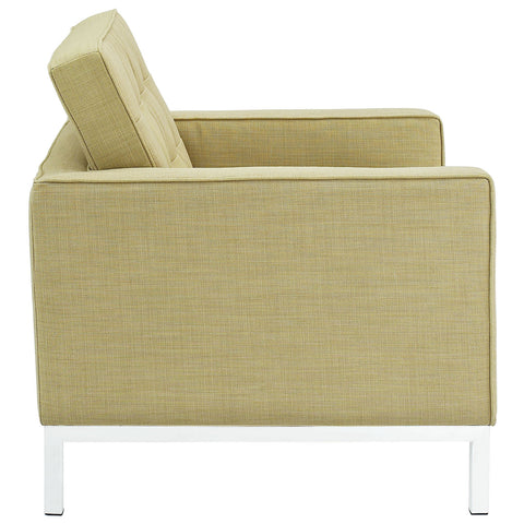 Modway Loft Armchair and Sofa Wool Set of 2