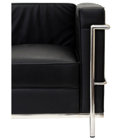 Modway Charles Petite Leather Sofa