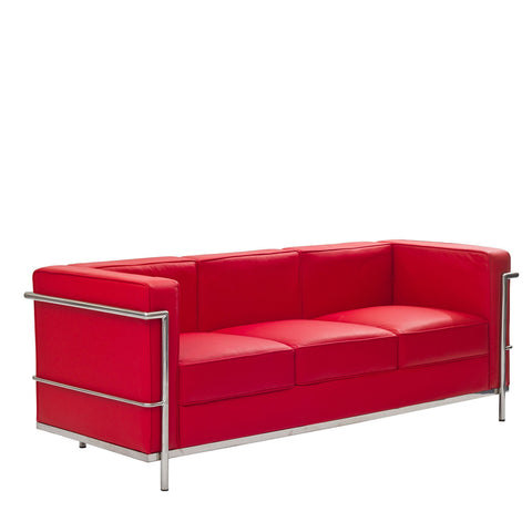 Modway Charles Petite Leather Sofa
