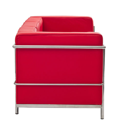Modway Charles Petite Leather Sofa