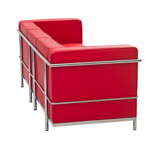 Modway Charles Petite Leather Sofa