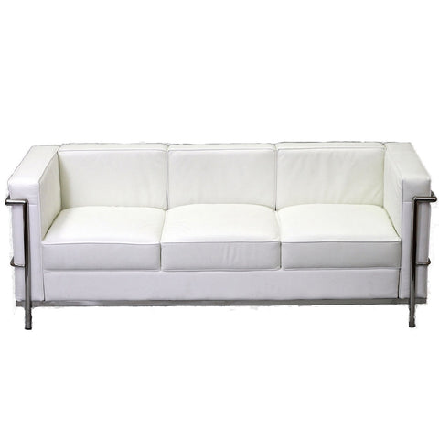Modway Charles Petite Leather Sofa
