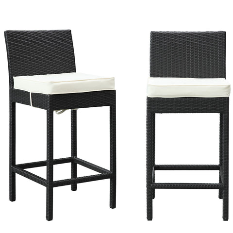 Modway Lift Bar Stool Outdoor Patio Set of 2