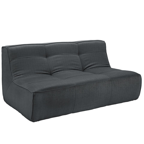 Modway Align 4 Piece Upholstered Sectional Sofa Set