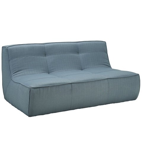 Modway Align 4 Piece Upholstered Sectional Sofa Set