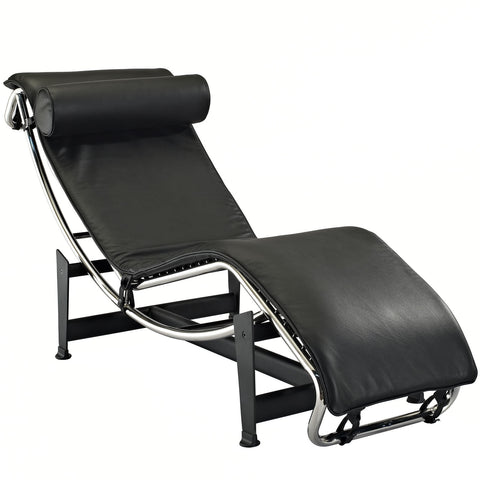 Modway Charles Grande Armchair Leather Chaise