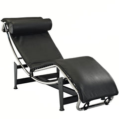 Modway Charles Grande Armchair Leather Chaise