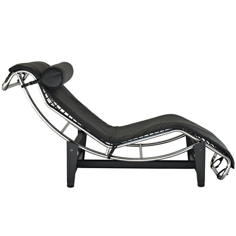 Modway Charles Grande Armchair Leather Chaise