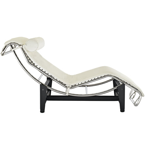 Modway Charles Grande Armchair Leather Chaise