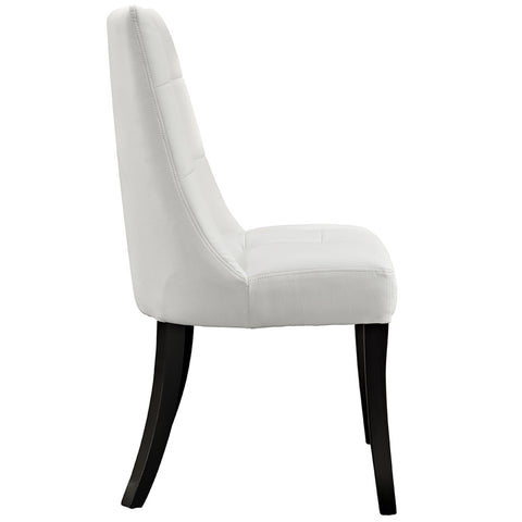 Modway Noblesse Vinyl Dining Chair Set of 2