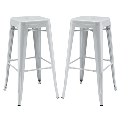 Modway Gathering Bar Stool Set of 2