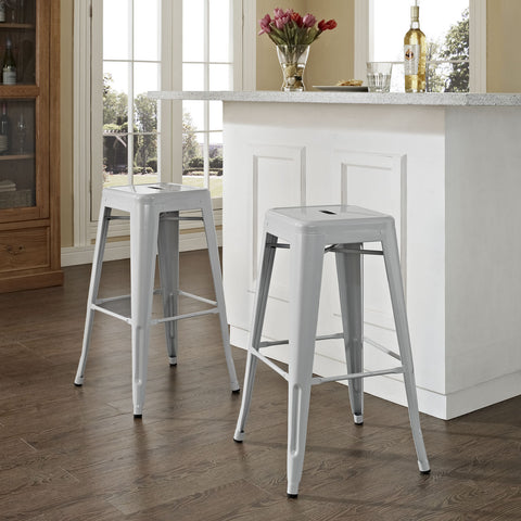 Modway Gathering Bar Stool Set of 2