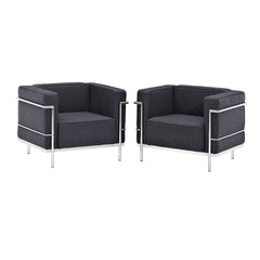 Modway Charles Grande Armchair Set of 2