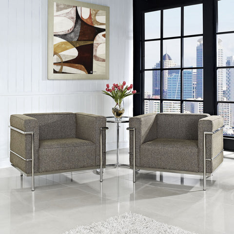 Modway Charles Grande Armchair Set of 2