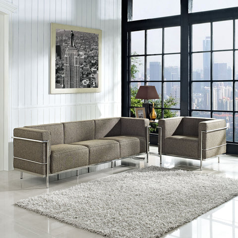 Modway Charles Armchair and Sofa Set of 2