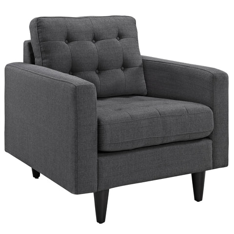 Modway Empress Sofa and Armchairs Set of 3