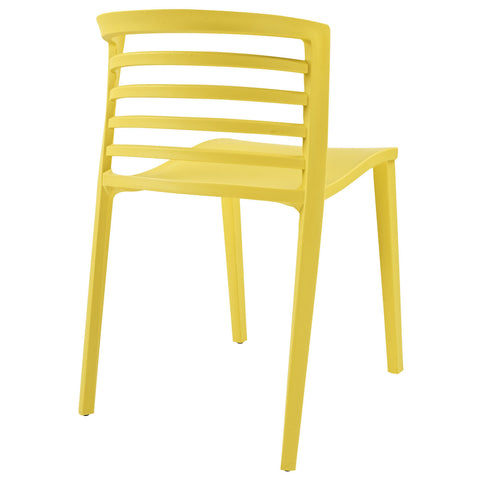 Modway Curvy Dining Chairs Set of 4