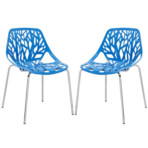 Modway Stencil Dining Side Chair Set of 2