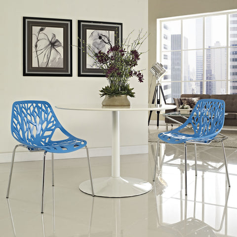 Modway Stencil Dining Side Chair Set of 2
