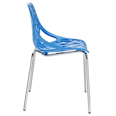 Modway Stencil Dining Side Chair Set of 4