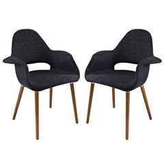 Modway Taupe Dining Armchair Set of 2