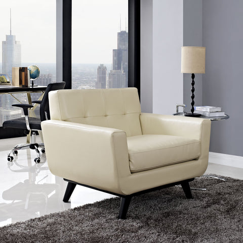 Modway Engage Leather Armchair