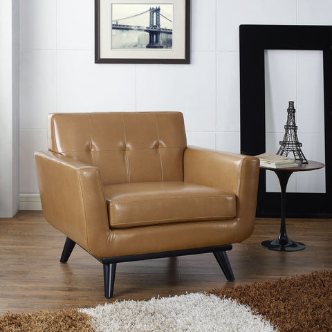 Modway Engage Leather Armchair