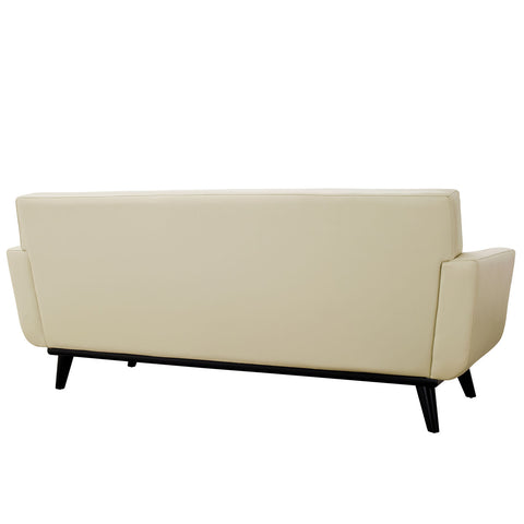 Modway Engage Leather Loveseat