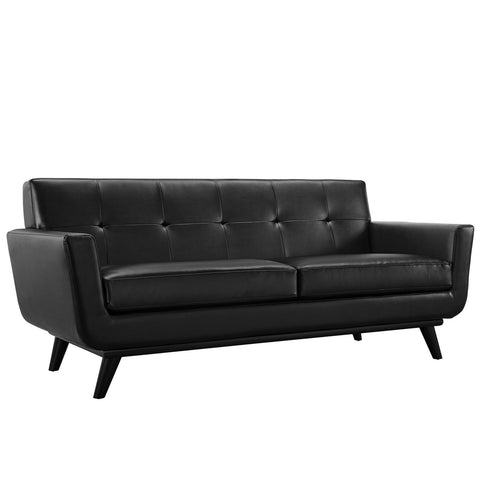Modway Engage Leather Loveseat