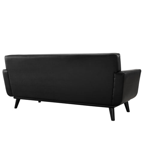 Modway Engage Leather Loveseat
