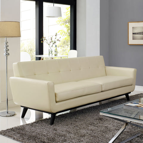 Modway Engage Leather Sofa