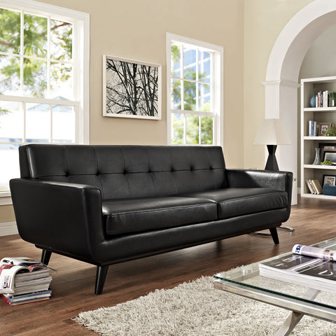 Modway Engage Leather Sofa