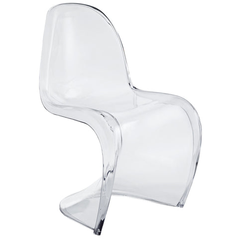 Modway Slither Dining Acrylic Side Chair