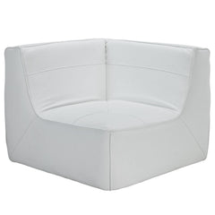 Modway Align Leather Corner Sofa