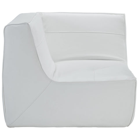 Modway Align Leather Corner Sofa