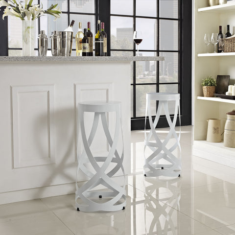 Modway Ribbon Bar Stool Set of 2