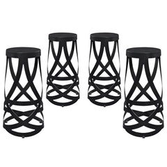 Modway Ribbon Bar Stool Set of 4
